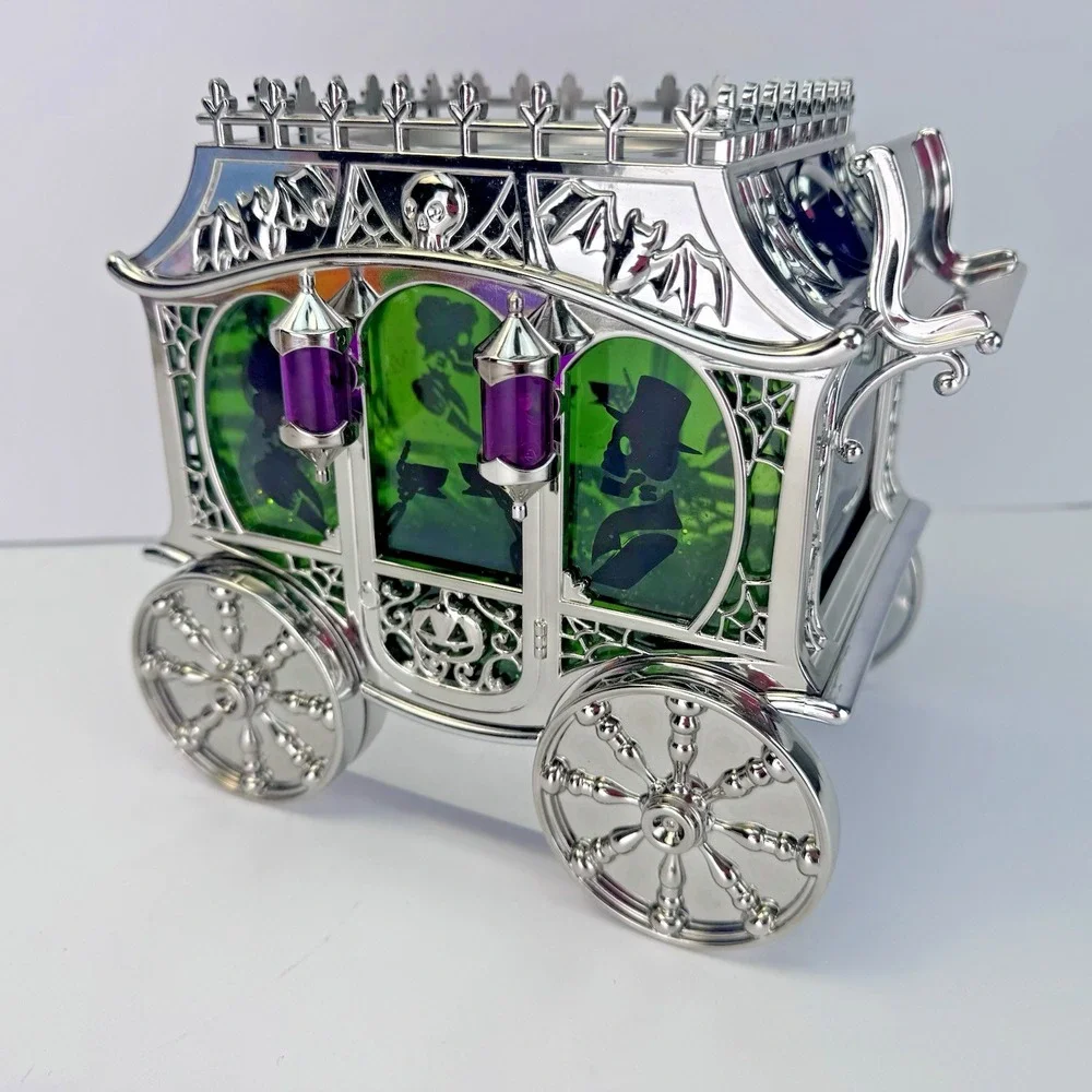 Bath & Body Works Halloween 3Wick Light Up Carriage Candle Holder 2023 Halloween